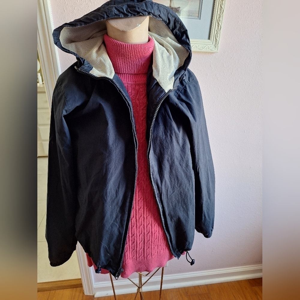 Dark NAVY Jacket By Outbrook Windbreaker Sport